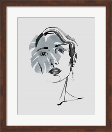 Framed Solace in Shadows II Print