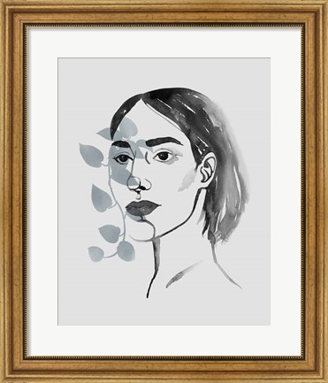 Framed Solace in Shadows IV Print