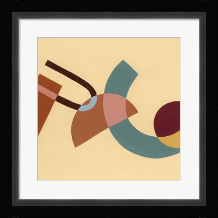 Framed Sunset Tumble I Print