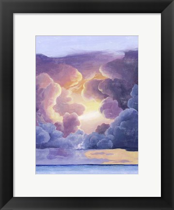 Framed Magnificent Sky II Print