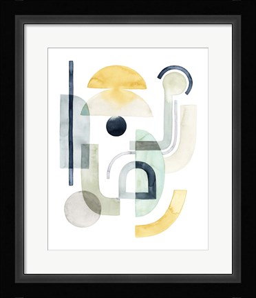 Framed Planetary Shift II Print