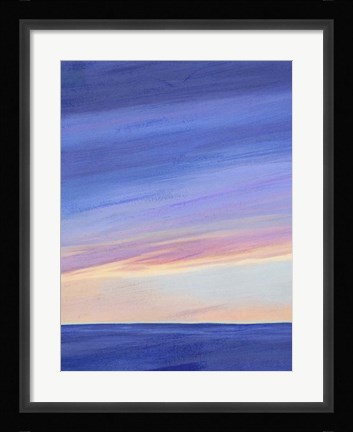 Framed Sunbeam Twilight I Print