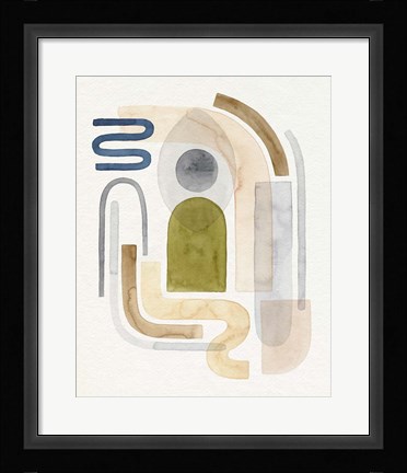 Framed Coiled II Print