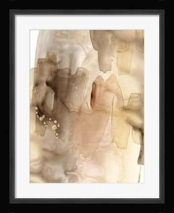 Framed Gilded Movement I Print