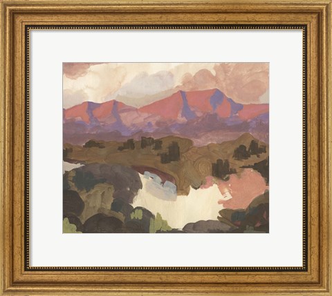 Framed Hawksbill River View I Print