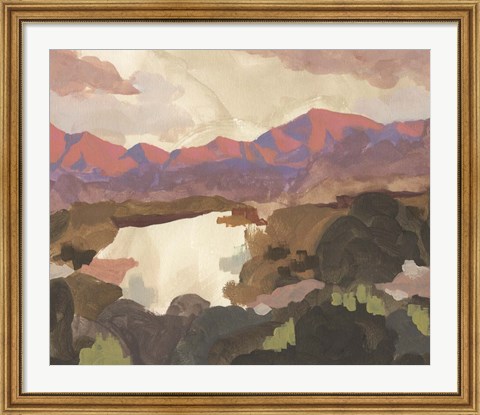 Framed Hawksbill River View II Print