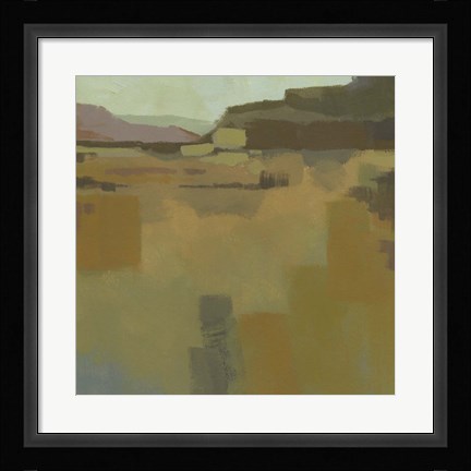Framed Mountain Meadow I Print