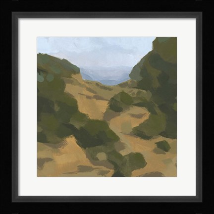 Framed Hollis Ranch I Print