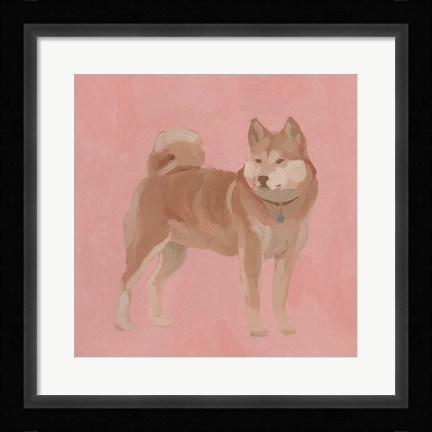 Framed Shiba Inu I Print
