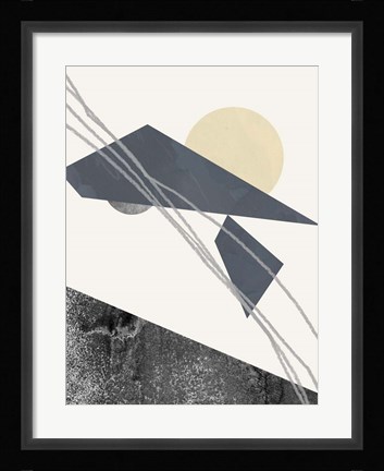 Framed Diamond Slate II Print