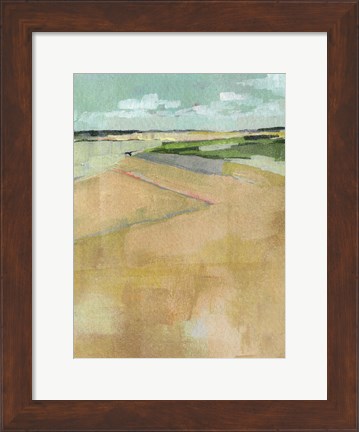 Framed Cubed Prairie II Print