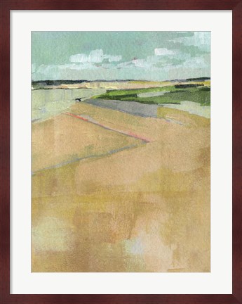 Framed Cubed Prairie II Print