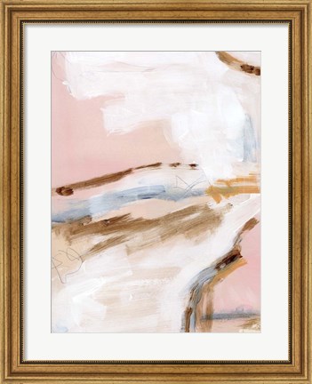 Framed Salt Flat Tracks II Print