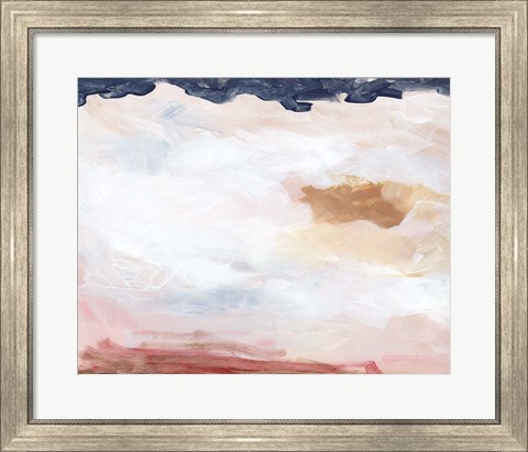 Framed Dusk Clouds II Print