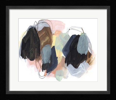 Framed Boulders I Print