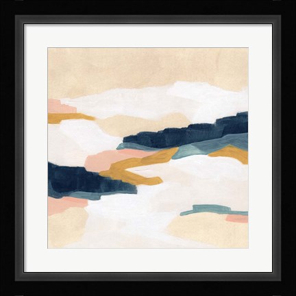 Framed Dusk Plains II Print