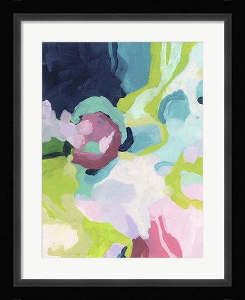 Framed Storm Circle I Print