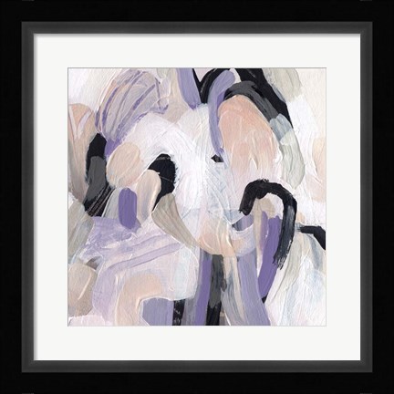 Framed Lilac Scramble IV Print