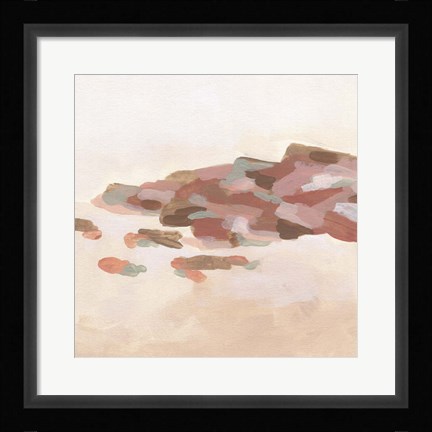 Framed Rose Coast II Print