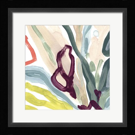 Framed Tropical Impulse IV Print