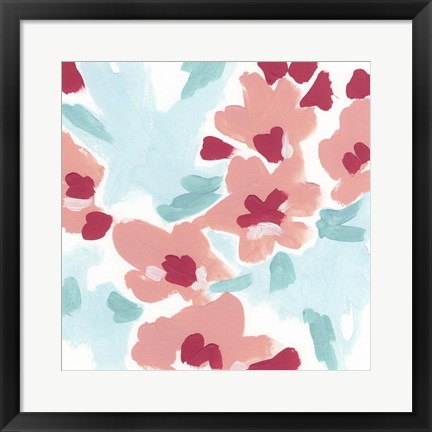 Framed Cherry Blossom Pop II Print