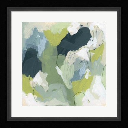 Framed Emerald Storm III Print