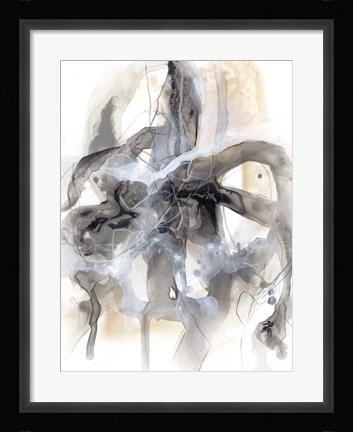 Framed Electron Storm I Print