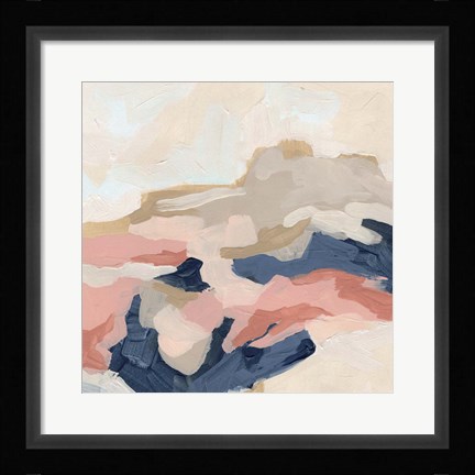 Framed Dappled Mesa I Print