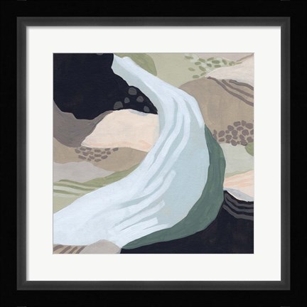 Framed River Bow I Print