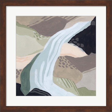 Framed River Bow II Print