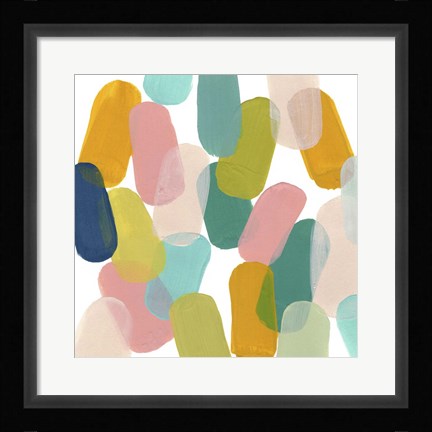 Framed Color Spree IV Print