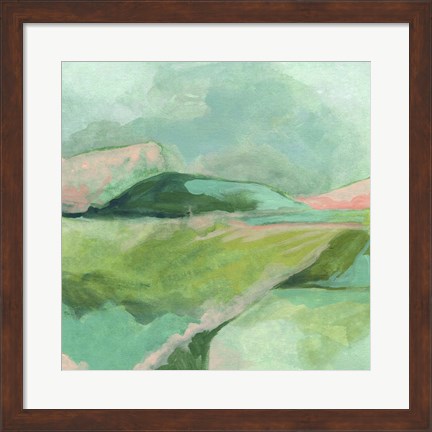 Framed Mint Valley I Print