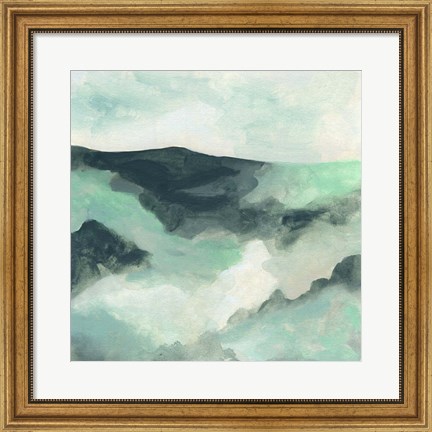 Framed Cloud Valley I Print