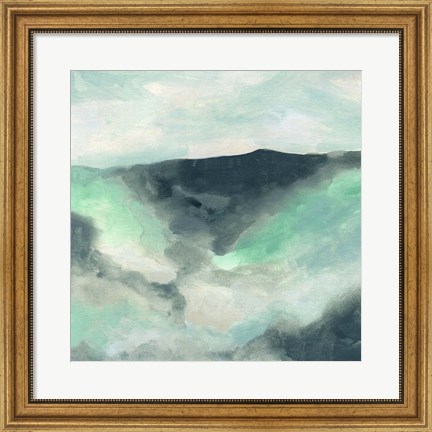 Framed Cloud Valley II Print