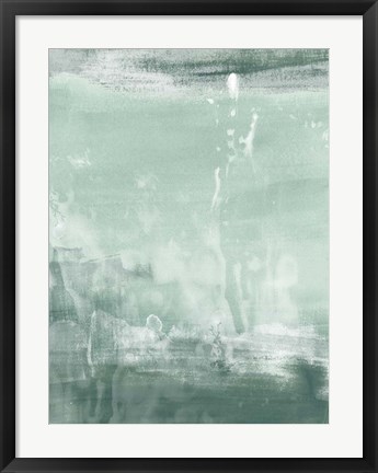 Framed Coastal Patina I Print