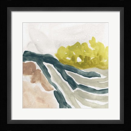 Framed Landscape Cameo IV Print