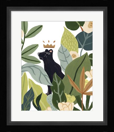 Framed Panther Magic II Print