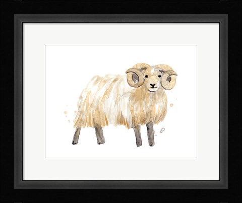 Framed Highland Squad III Print