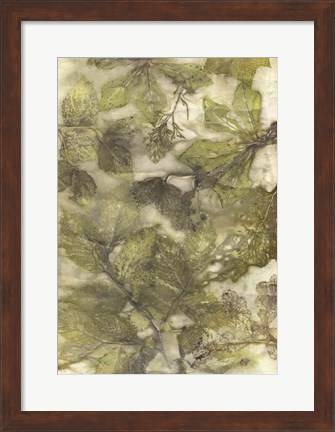 Framed Eco Print III Print