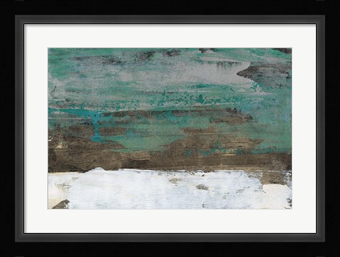 Framed Patina Shimmer I Print