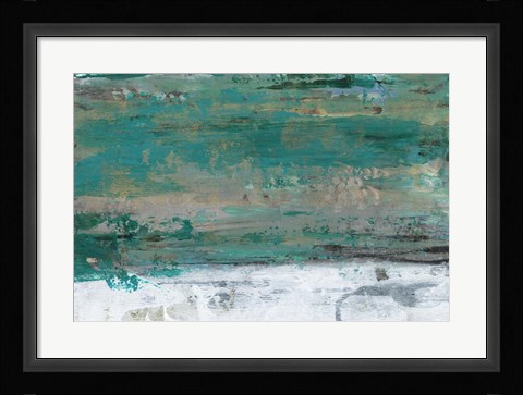 Framed Patina Shimmer II Print
