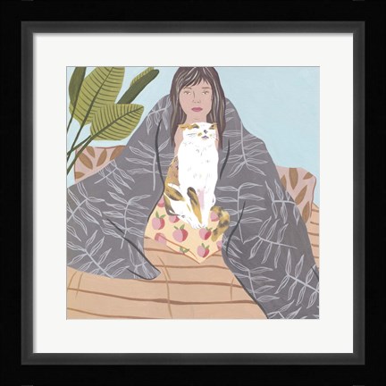 Framed Lazy Afternoon II Print