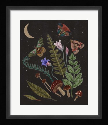 Framed Dark Forest III Print