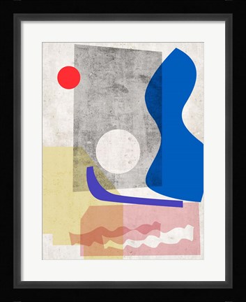 Framed Light and Cloud I Print