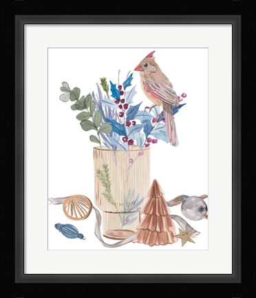 Framed Warm Wishes IV Print