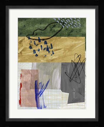 Framed Rainy Season I Print