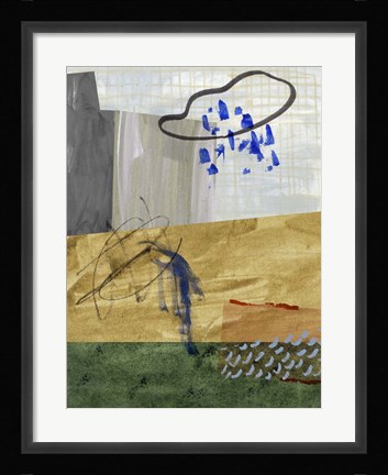 Framed Rainy Season II Print