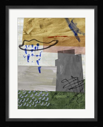 Framed Rainy Season III Print