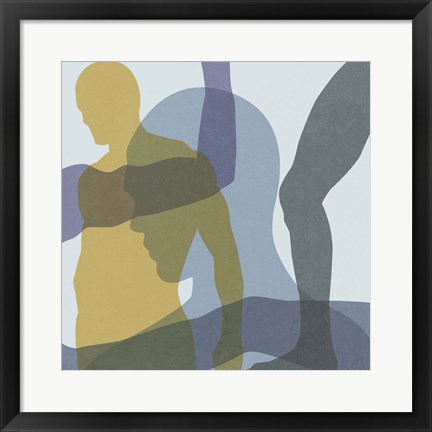 Framed Golden Dream I Print