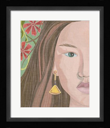 Framed Morning Portrait II Print